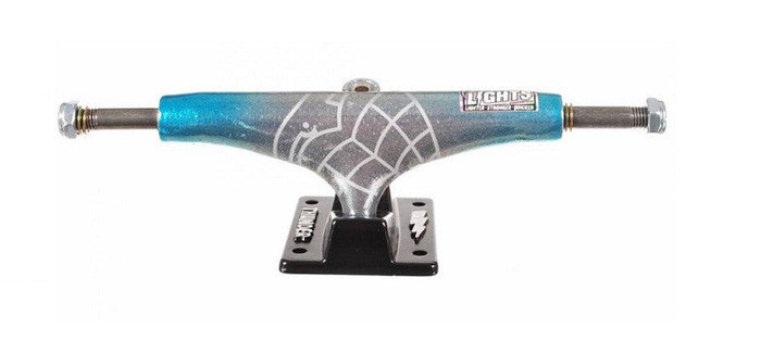 Thunder Fade Teal Lights Low - Teal/Black - 145mm - Skateboard Trucks (Set of 2)