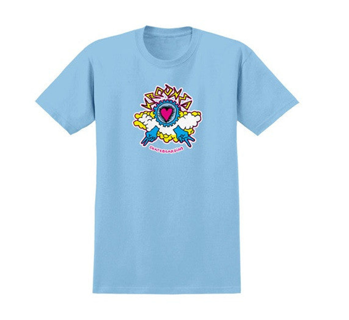 Krooked Kumulus S/S - Light Blue - Men's T-Shirt