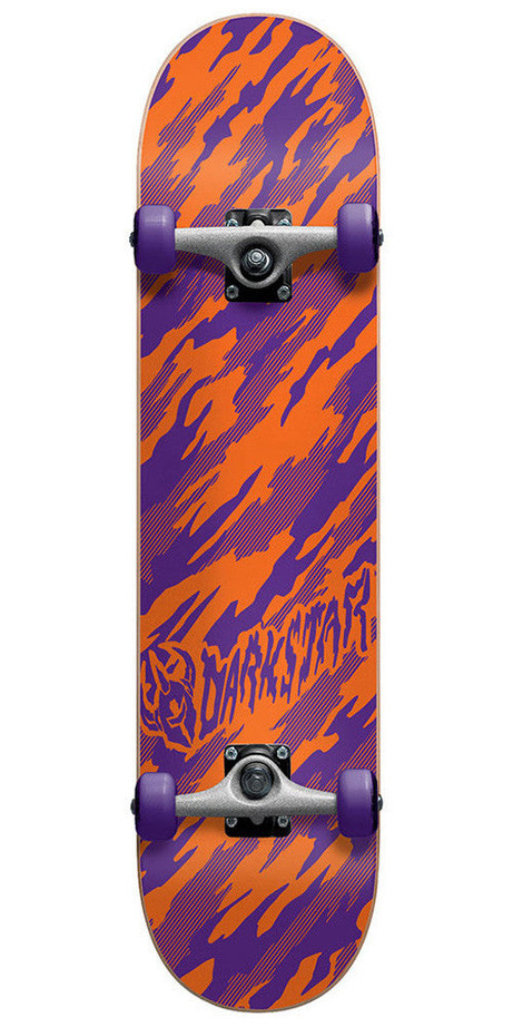 Darkstar Camo Complete Skateboard - Orange/Purple - 7.0