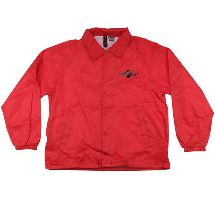 Independent OG Pattern Coach Windbreaker Men's Jacket - Red