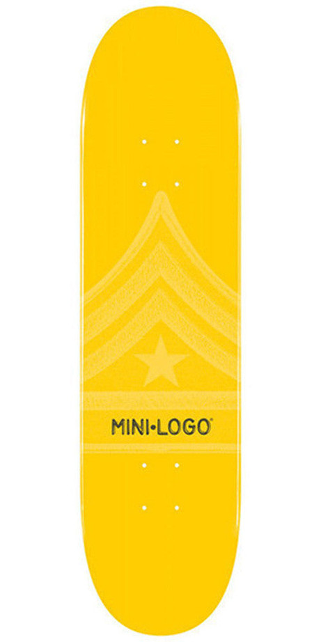 Mini Logo Skateboard Deck 7.88 - Yellow Quartermaster