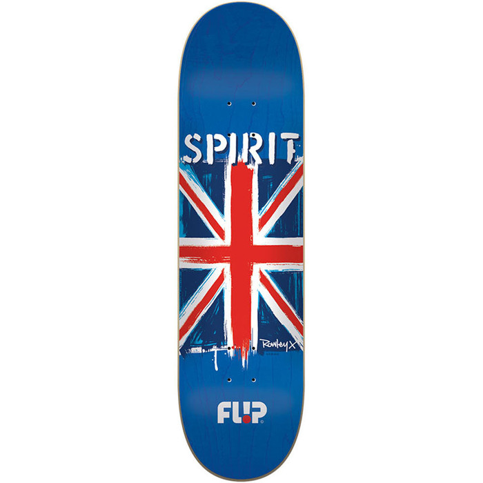 Flip Rowley Spirit Skateboard Deck - Blue - 32.31in x 8.25in