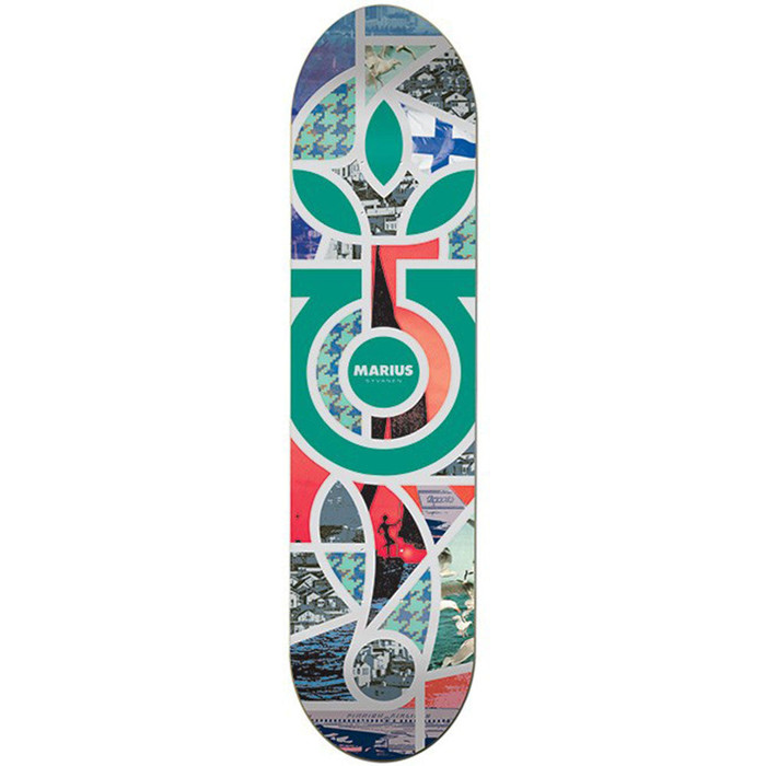 Habitat Marius Syvanen Melange Skateboard Deck - Multi - 7.875in