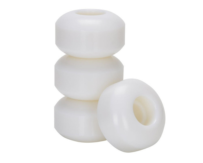 Rock On Skateboard Wheels 53mm 99a - White (Set of 4)