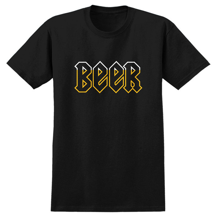 Real Beer Deeds S/S Men's T-Shirt - Black