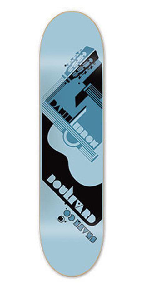 BLVD One Off Lebron Skateboard Deck - Blue - 8.125