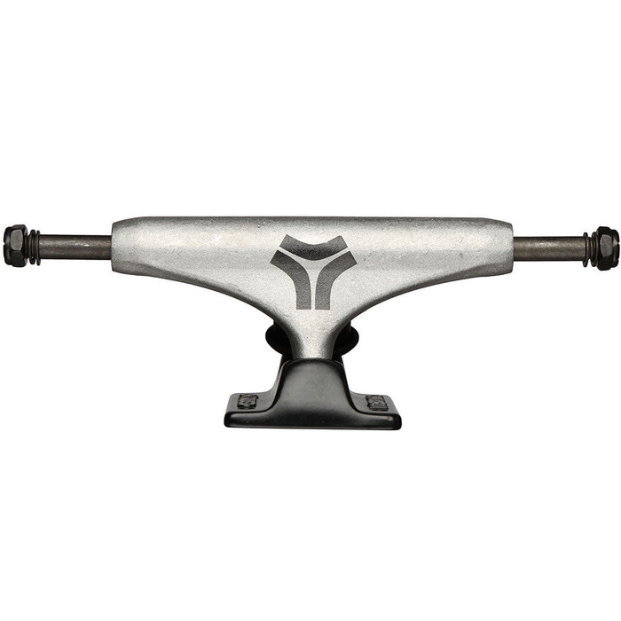 Destructo D.1 Mid Skateboard Trucks - Raw/Black - 5.0in (Set of 2)
