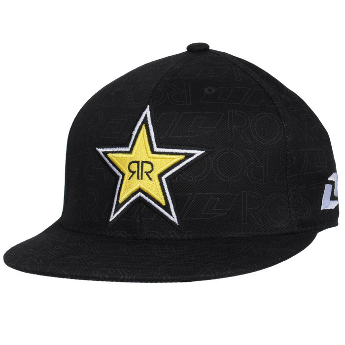 Rockstar Logo FlexFit - Men's Hat - Black
