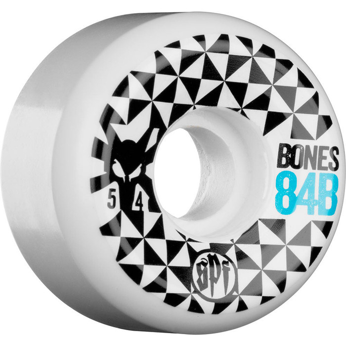 Bones SPF Trance Skateboard Wheels - White - 54mm (Set of 4)