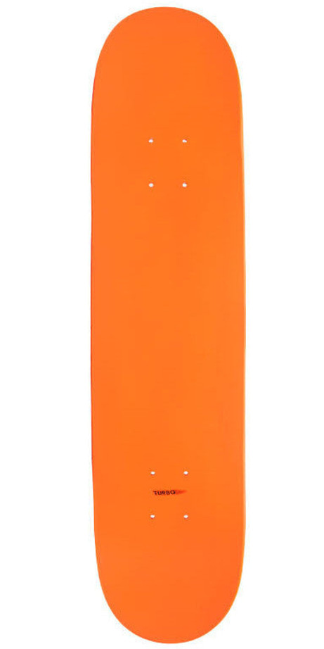 Skate America Skateboard Deck - Blank Orange Dipped - 7.75