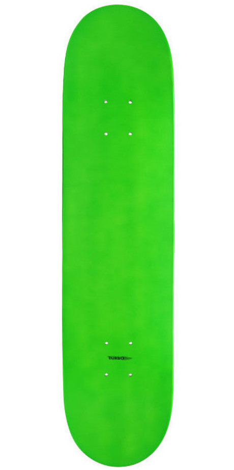 Skate America Skateboard Deck - Blank Neon Green Dipped - 8.25