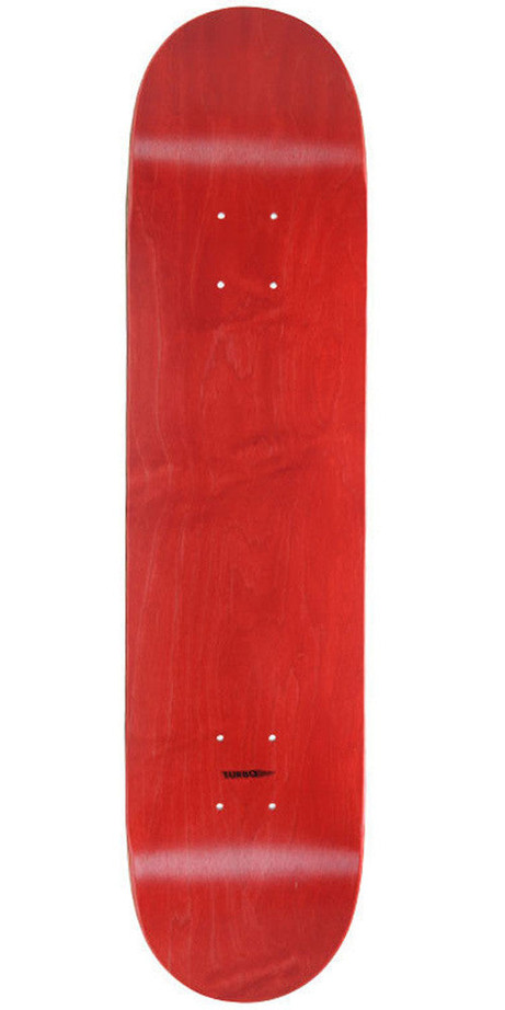 Skate America Skateboard Deck - Red Stained Blank - 7.625