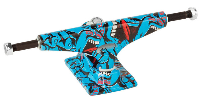 Krux 8.0 Screaming Hand II Standard Skateboard Trucks - Multi - 5.35in (Set of 2)