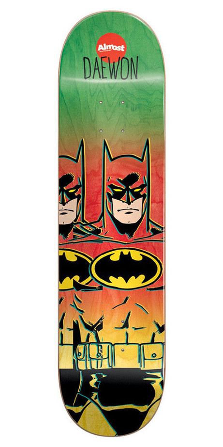 Almost Daewon Song Batman Fade R7 Skateboard Deck - Multi - 7.75