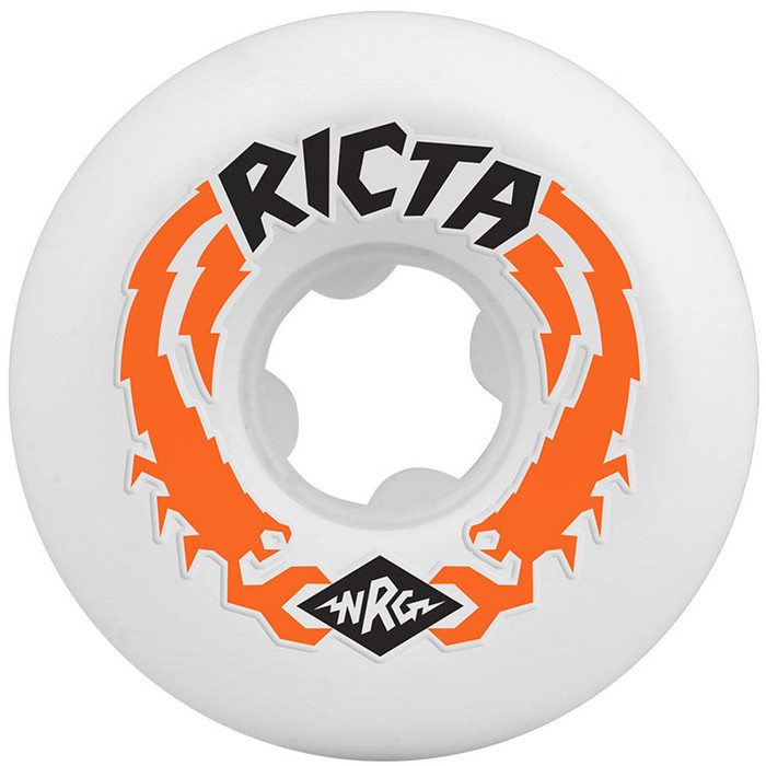 Ricta Scorpions Skateboard Wheels - White - 56mm 81b (Set of 4)