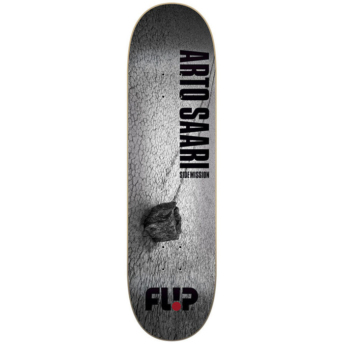 Flip Saari Side Mission Five Skateboard Deck - Grey - 32.88in x 8.5in