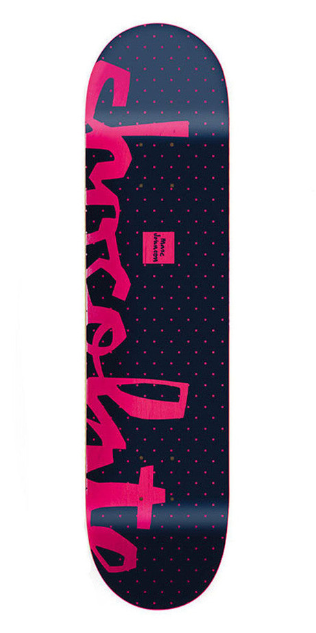 Chocolate Johnson Floater Chunk Skateboard Deck - Blue - 8.125in x 31.3in