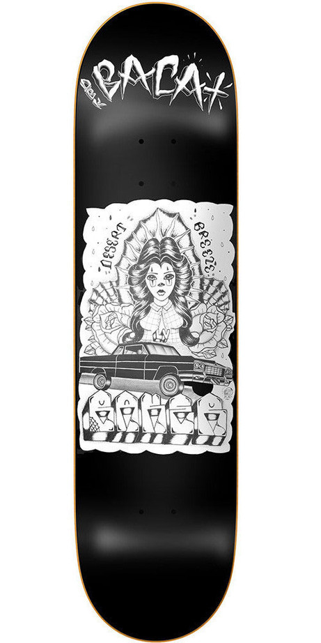 Baker Sammy Baca Bloccster Skateboard Deck - Black - 8.0in