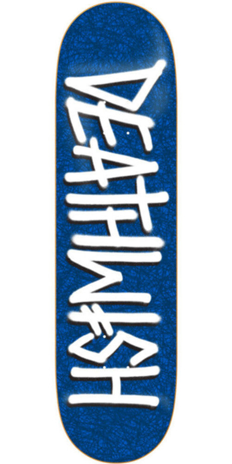 Deathwish Deathspray Sketchy Skateboard Deck - 8.0in - Blue