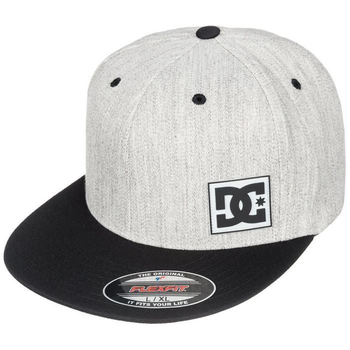 DC Radical 2 Fitted Men's Hat - Steel Grey KNFH