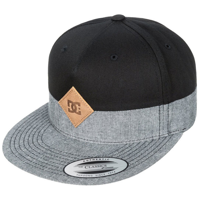 DC Halfer Snapback Men's Hat - Anthracite KVJ0