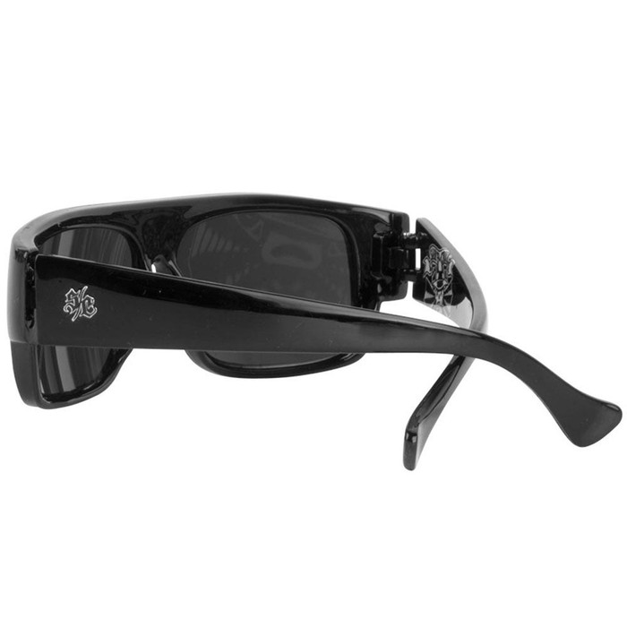 Santa Cruz Cholo O/S Sunglasses - Gloss Black