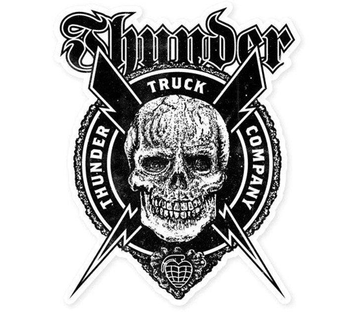 Thunder Por Vida Die Cut Sticker - Medium