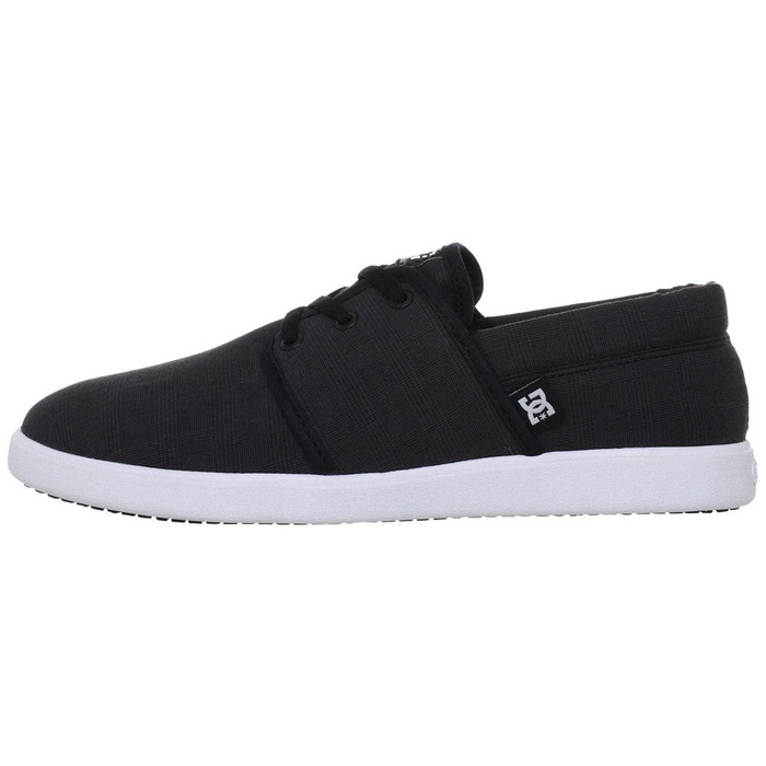 DC Haven Men's Skateboard Shoes - Black/White BKW