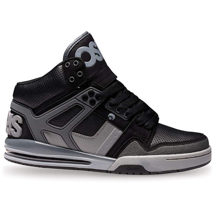 Osiris Rucker Men's Skateboard Shoes - Black/Charcoal