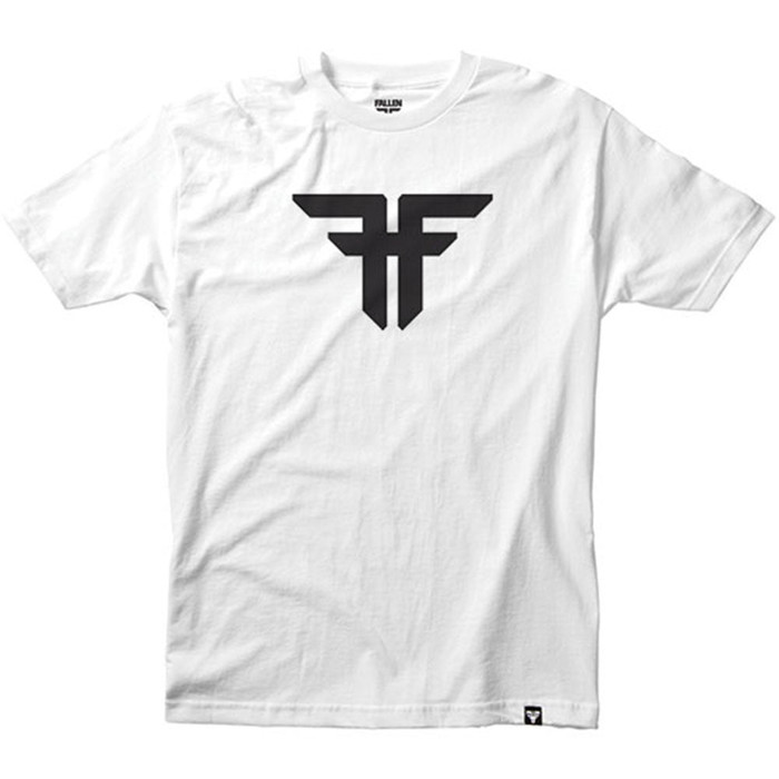 Fallen Trademark S/S Men's T-Shirt - White/Black
