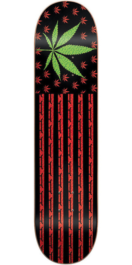 Blind High Roller SS V2 Skateboard Deck - Red/Green - 7.75in