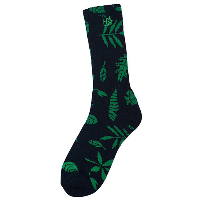 Habitat Foliage Men's Sock - Black/Green (1 Pair)