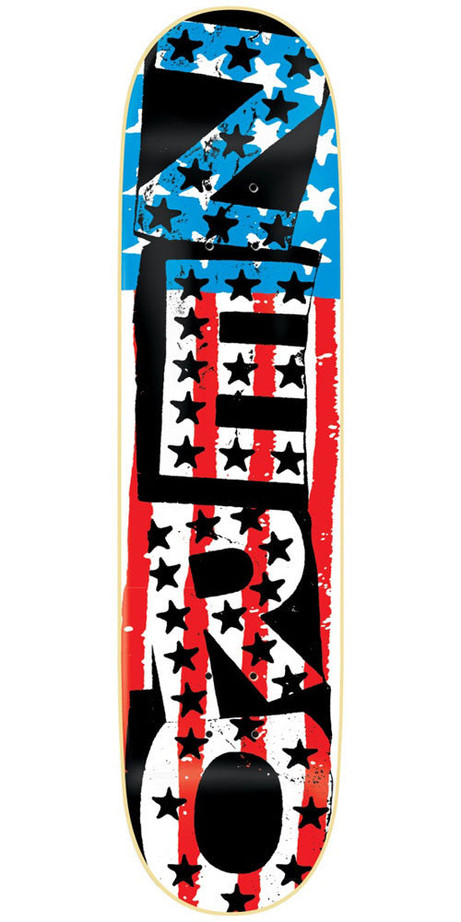 Zero American Punk R7 Skateboard Deck - Multi - 8.5in