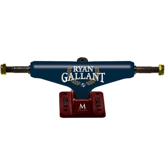 Silver Ryan Gallant M Class Skateboard Trucks - Lager - 8.2in (Set of 2)