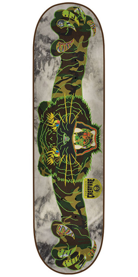 Creature Partanen Venom Stitches Pro Skateboard Deck - Camo - 31.9in x 8.2in