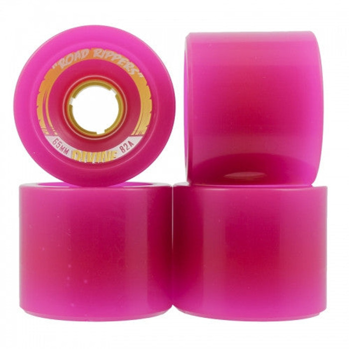 Divine Road Rippers Skateboard Wheels 65mm - Purple (Set of 4)