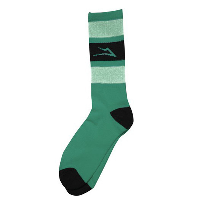 Lakai Bar Men's Socks - Green (1 Pair)