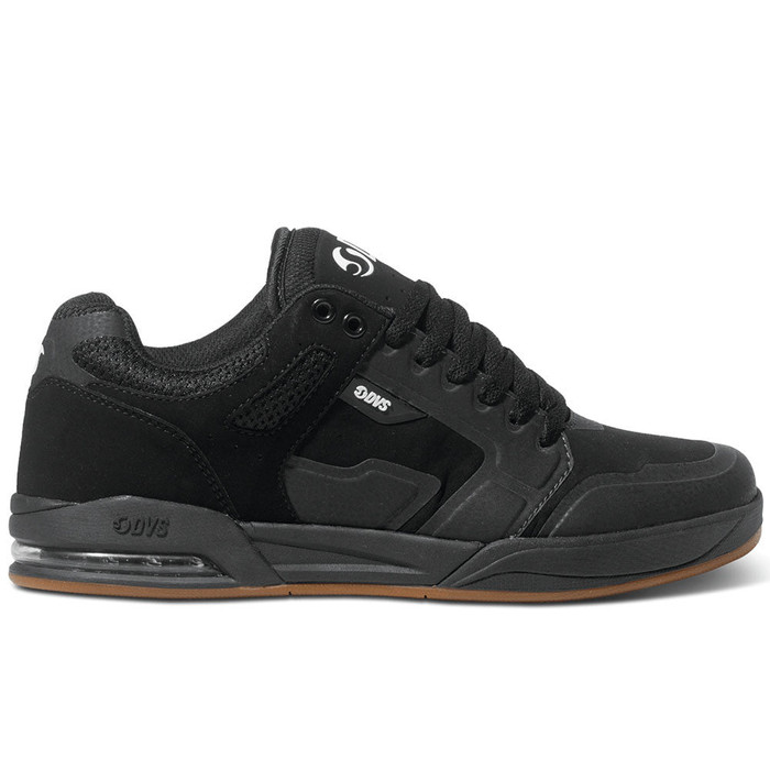 DVS Enduro X Skateboard Shoes - Black Nubuck 001
