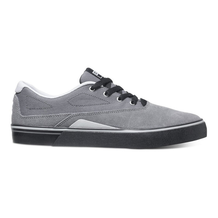 DC Sultan S Men's Skateboard Shoes - Grey/Black/Black XSSK