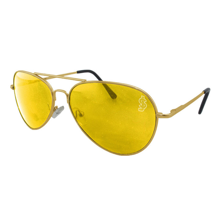 Shake Junt Hunter Sunglasses - Gold