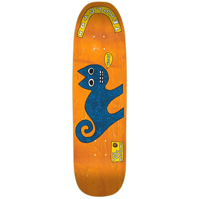 Toy Machine Templeton Cat Skateboard Deck - Assorted - 8.75