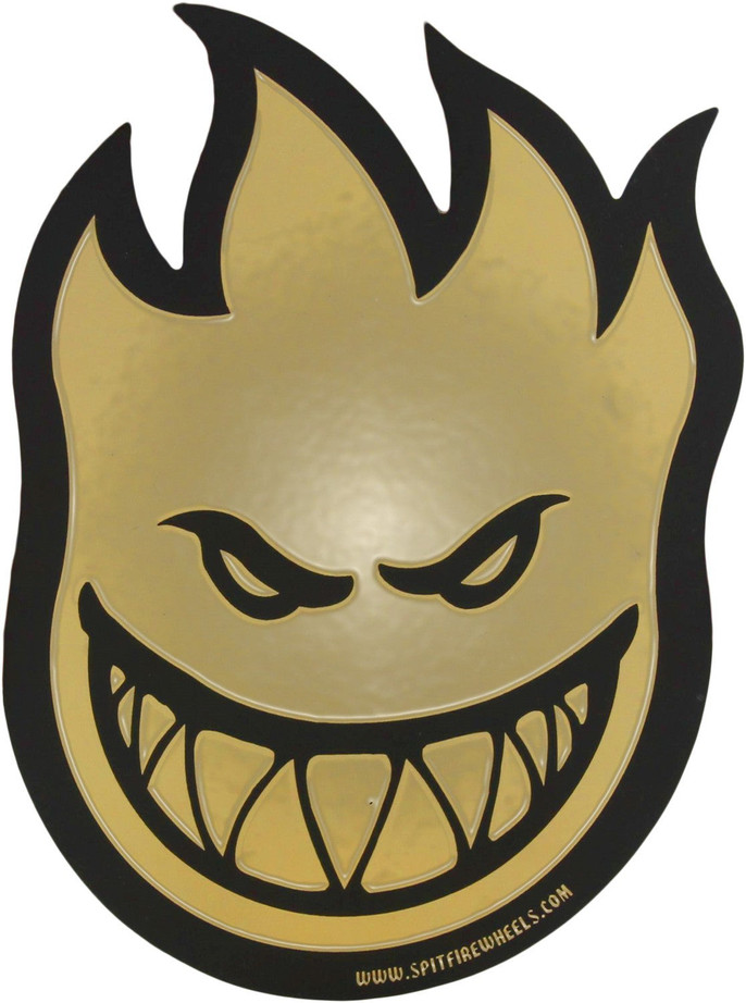 Spitfire Fireball Fort Knox Sticker - Large