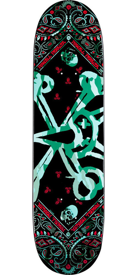 Powell Peralta Vato Rat Band Skateboard Deck - Turquoise - 8.375in x 31.7in