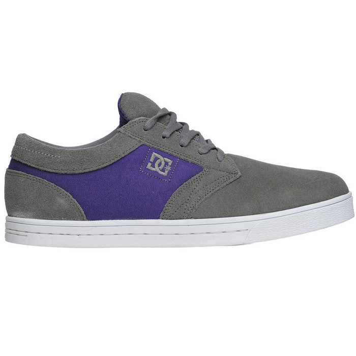 DC Trust Men's Skateboard Shoes - Battleship/Purple (TLP)