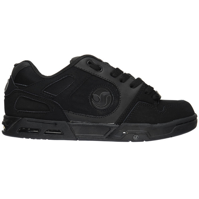 DVS Tracker Heir Men's Skateboard Shoes - Black'd Out Nubuck