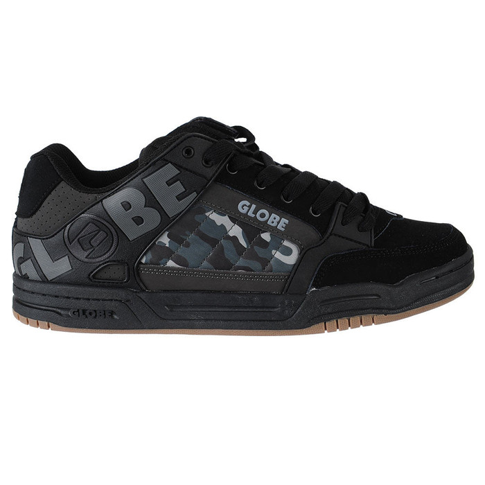 Globe Tilt Men's Skateboard Shoes - Black/Camo TPR