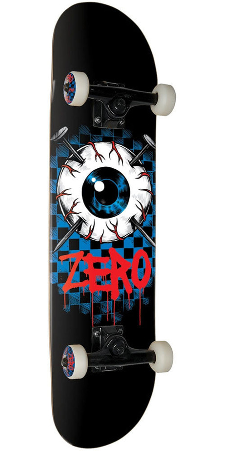 Zero Eyeball Complete Skateboard - Black - 8.0in