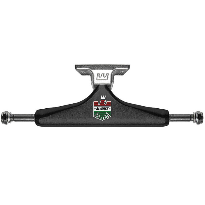 Royal Vincent Alvarez Pro Series Signature Standard Skateboard Trucks - Black/Silver - 5.0in (Set of 2)