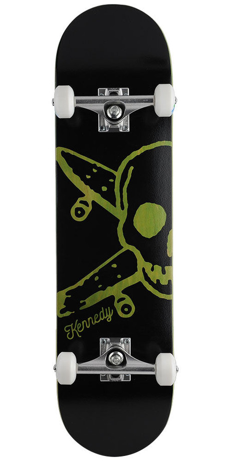 Girl Kennedy Street Pirate Complete Skateboard - Black - 8.0in x 32.0in