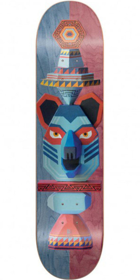 Globe Totems Skateboard Deck - Drop Bear - 8.25in x 31.75in